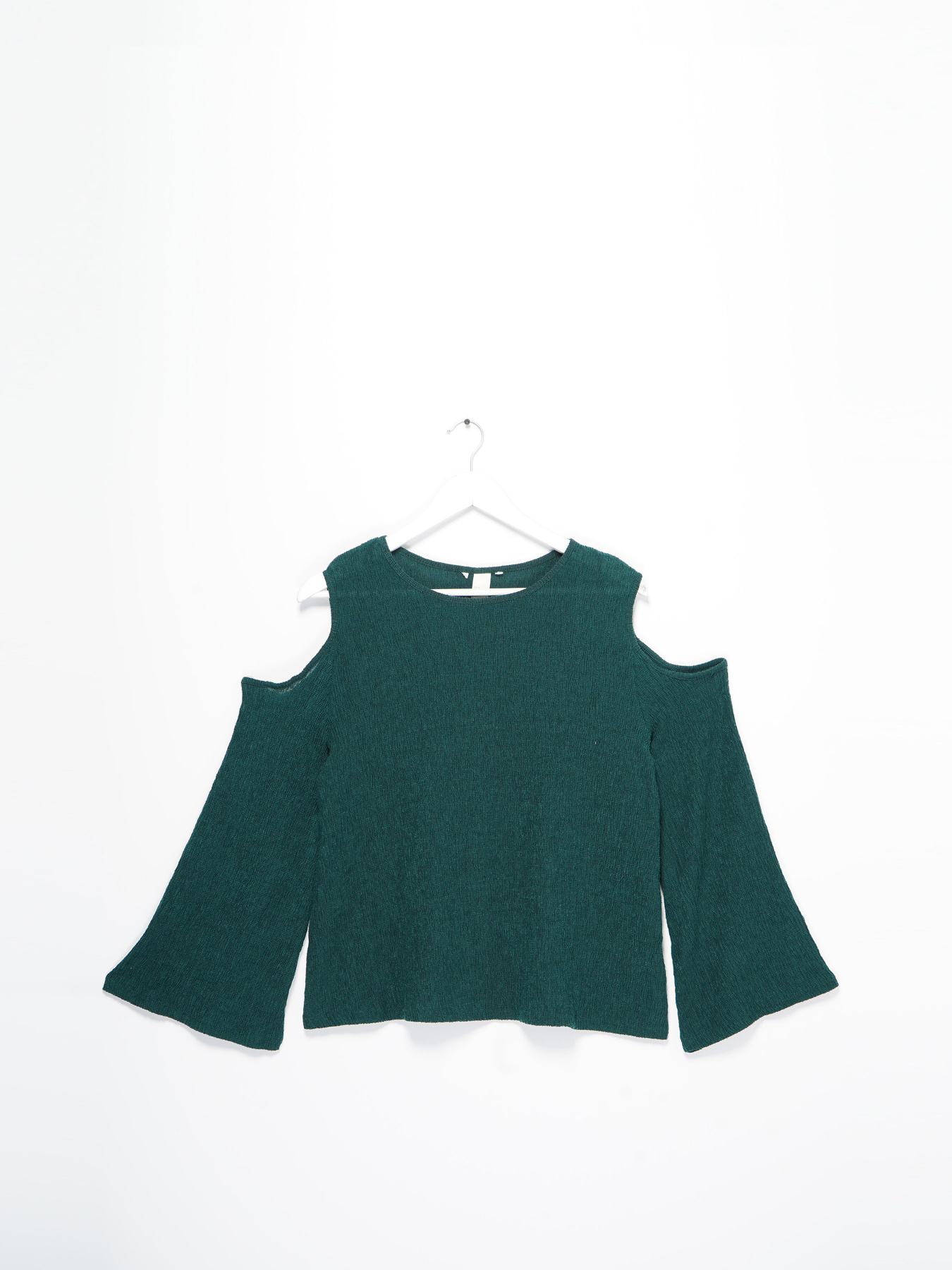 Лонгслів H&M модель 0398623_т.зелений Фото