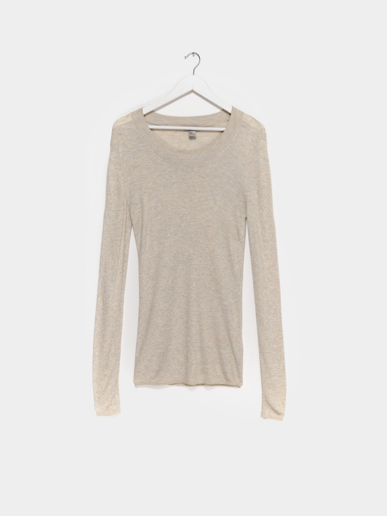 Джемпер H&M модель 0410331_с.бежевий Фото