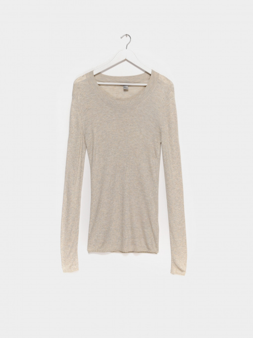 Джемпер H&M модель 0410331_с.бежевий Фото