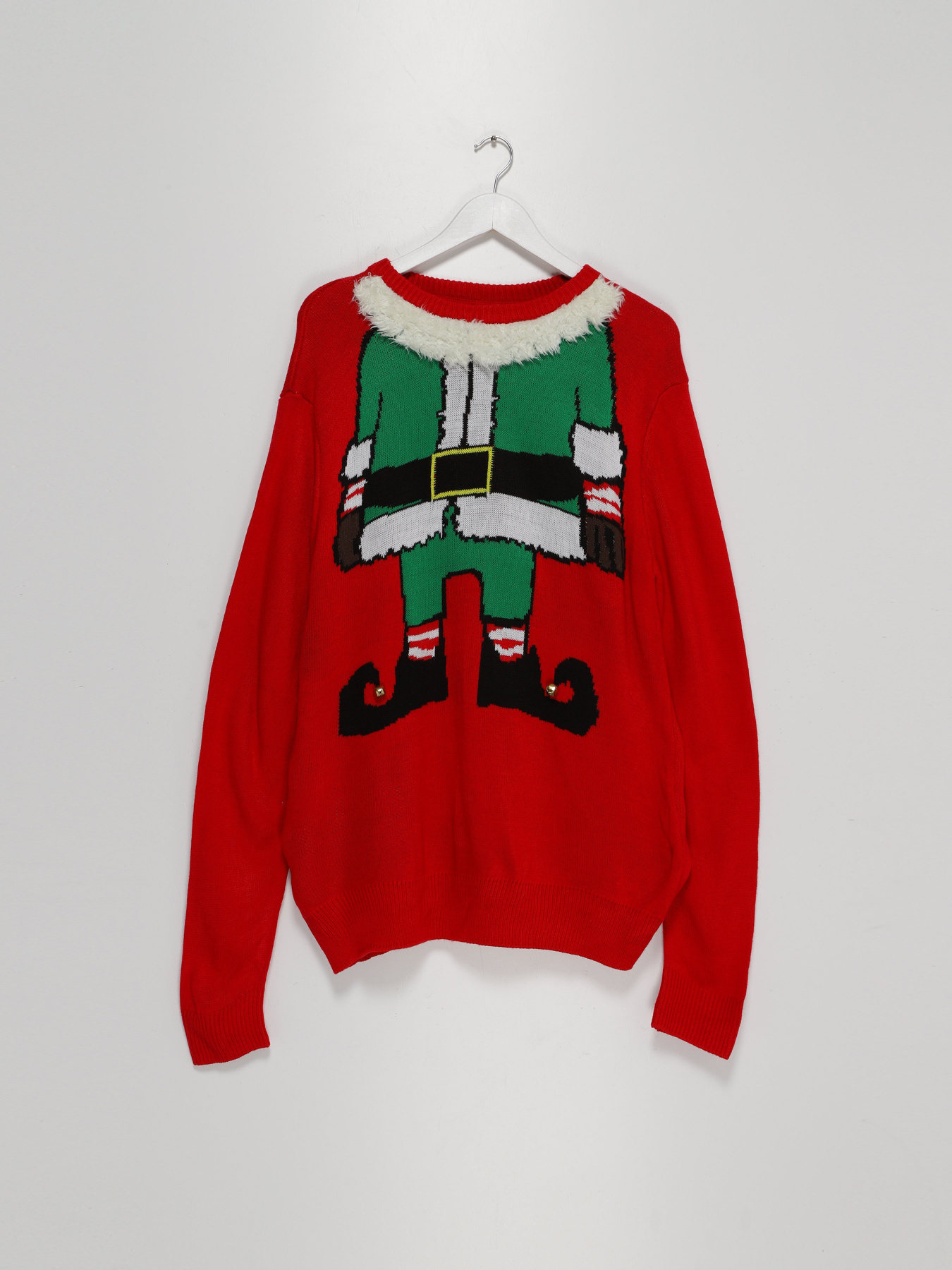 Джемпер H&M модель 04139434_червоний комб. Фото