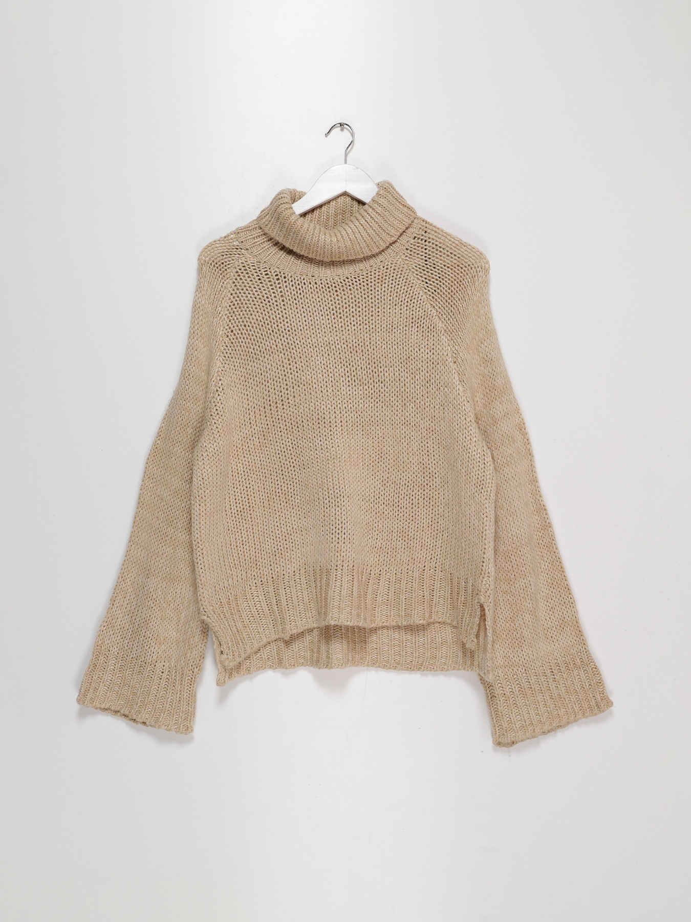 Свитер H&M модель 0419448_бежевий Фото