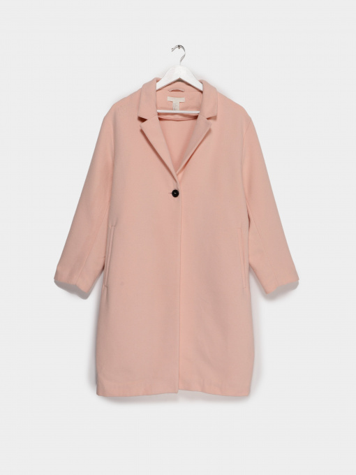 Пальто H&M модель 0422757_с.рожевий Фото