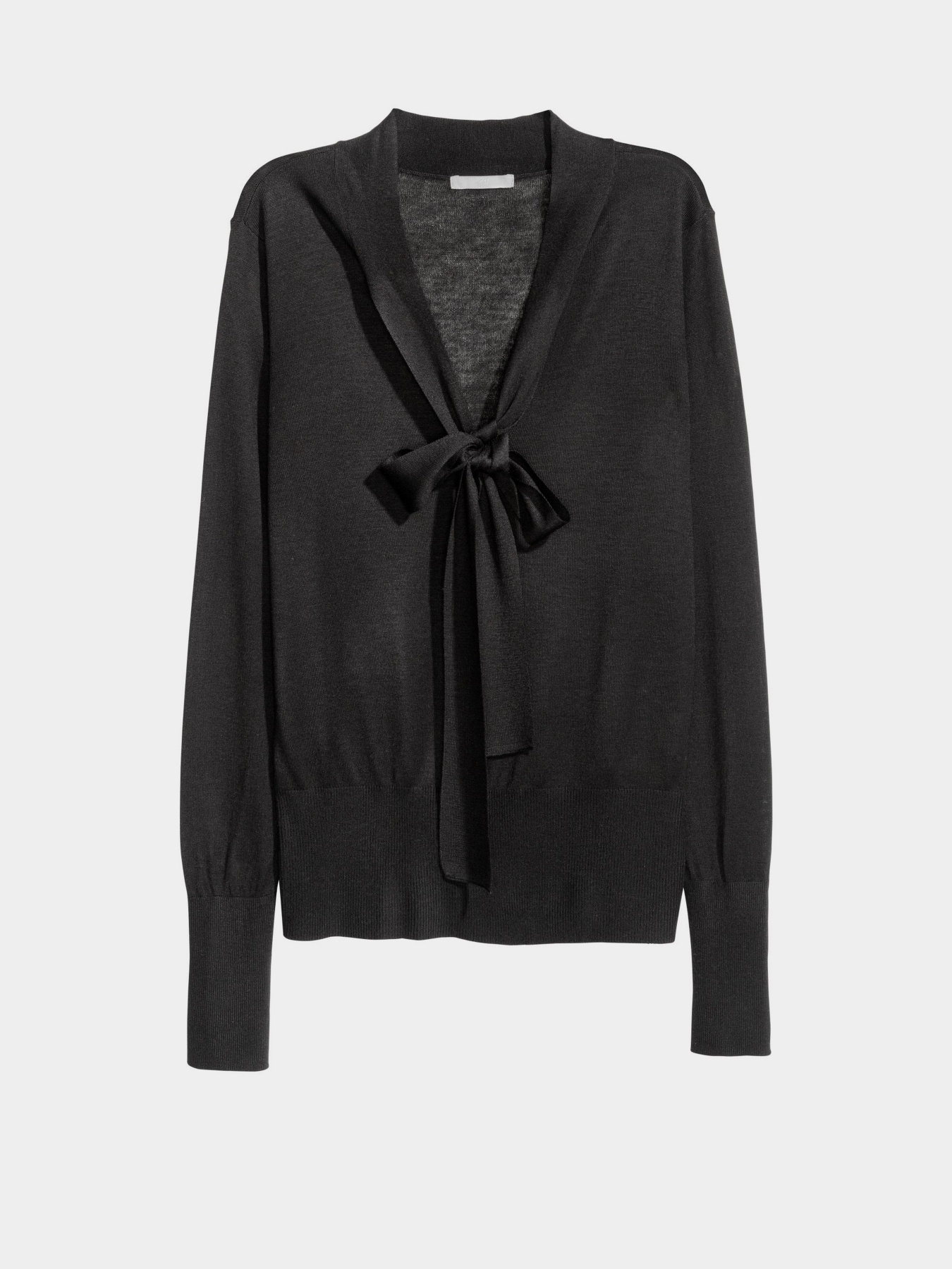 Джемпер H&M модель 0409189_чорний Фото