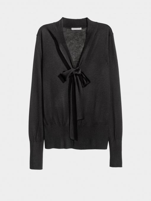 Джемпер H&M модель 0409189_чорний Фото