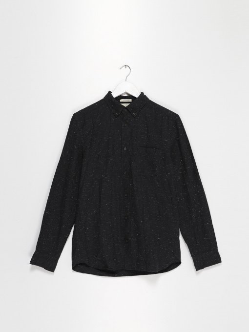 Рубашка H&M модель 0422823_чорний з білим Фото