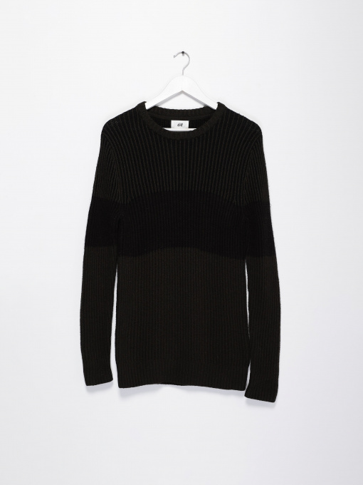 Джемпер H&M модель 0426258_т.хакі комб. Фото