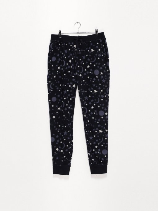 Низ піжами H&M модель 0414658_т.синій комб. Фото