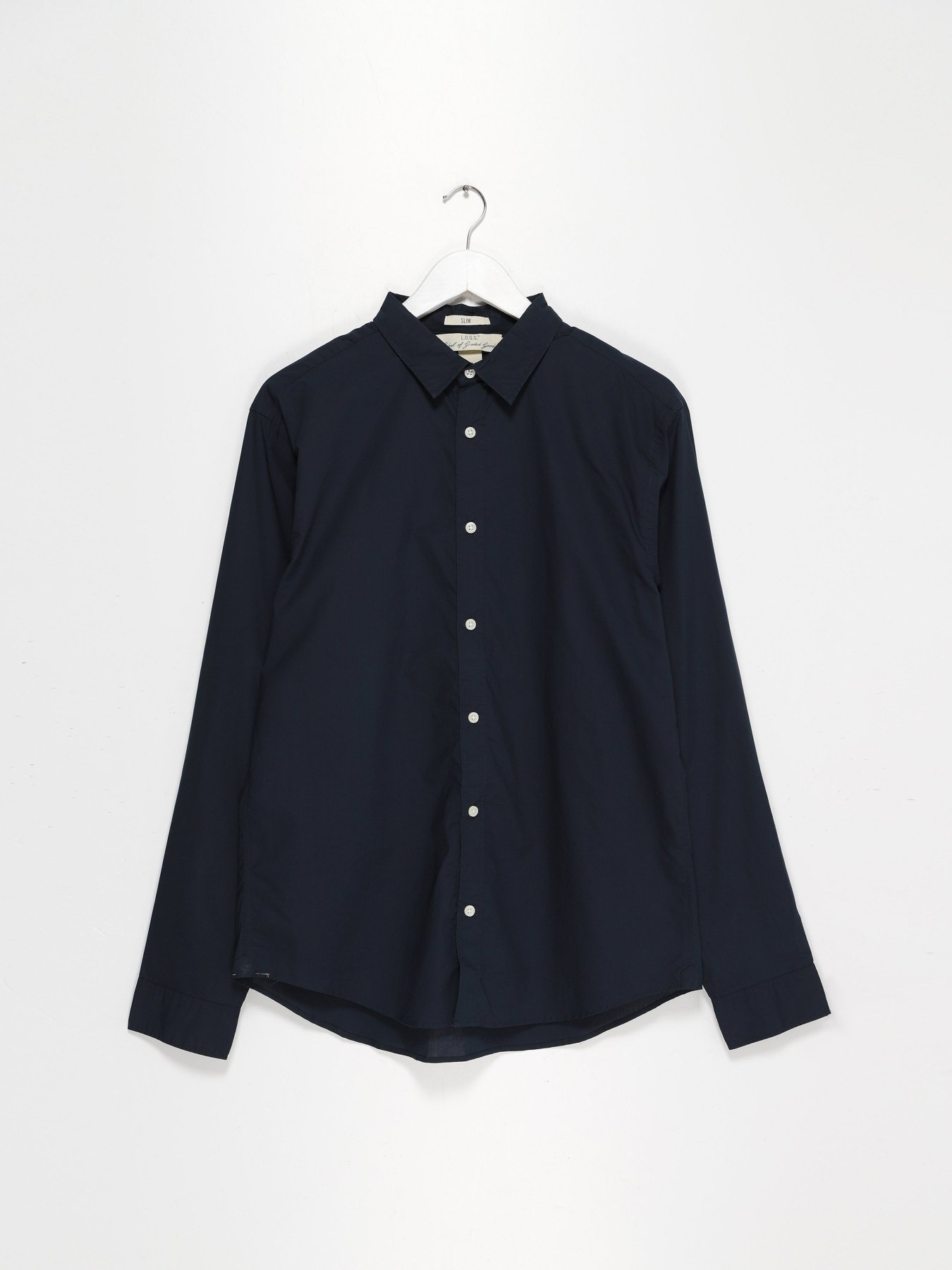 Рубашка H&M модель 0436711_т.синій Фото