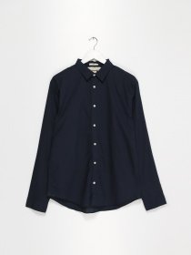 Рубашка повседневная H&M модель 0436711_т.синій Рубашка повседневная H&M модель 0436711_т.синій Фото