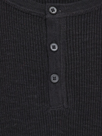 Лонгслив H&M модель 0436800_чорний Фото