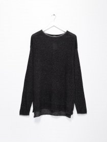 Джемпер H&M модель 0438861_чорний комб. Фото