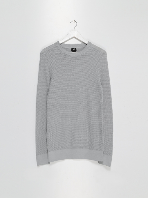 Джемпер H&M модель 0438866_сірий Фото