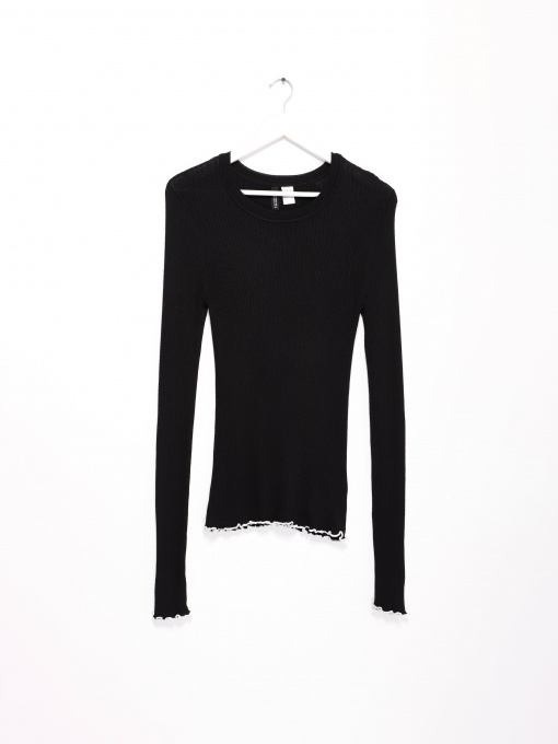 Джемпер H&M модель 0441791_чорний Фото