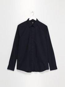 Рубашка H&M модель 0450996_т.синій Фото