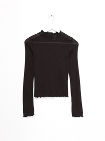 Водолазка H&M модель 0453762_чорний Фото