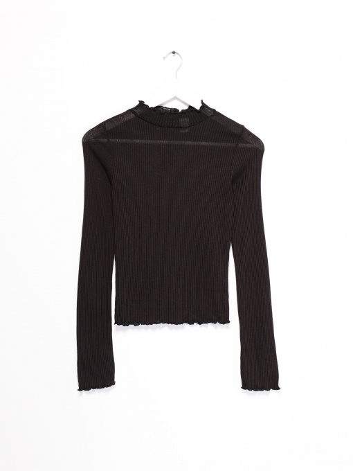 Водолазка H&M модель 0453762_чорний Фото