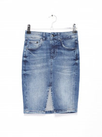 Джинсовая юбка H&M модель 0454068_синій Фото