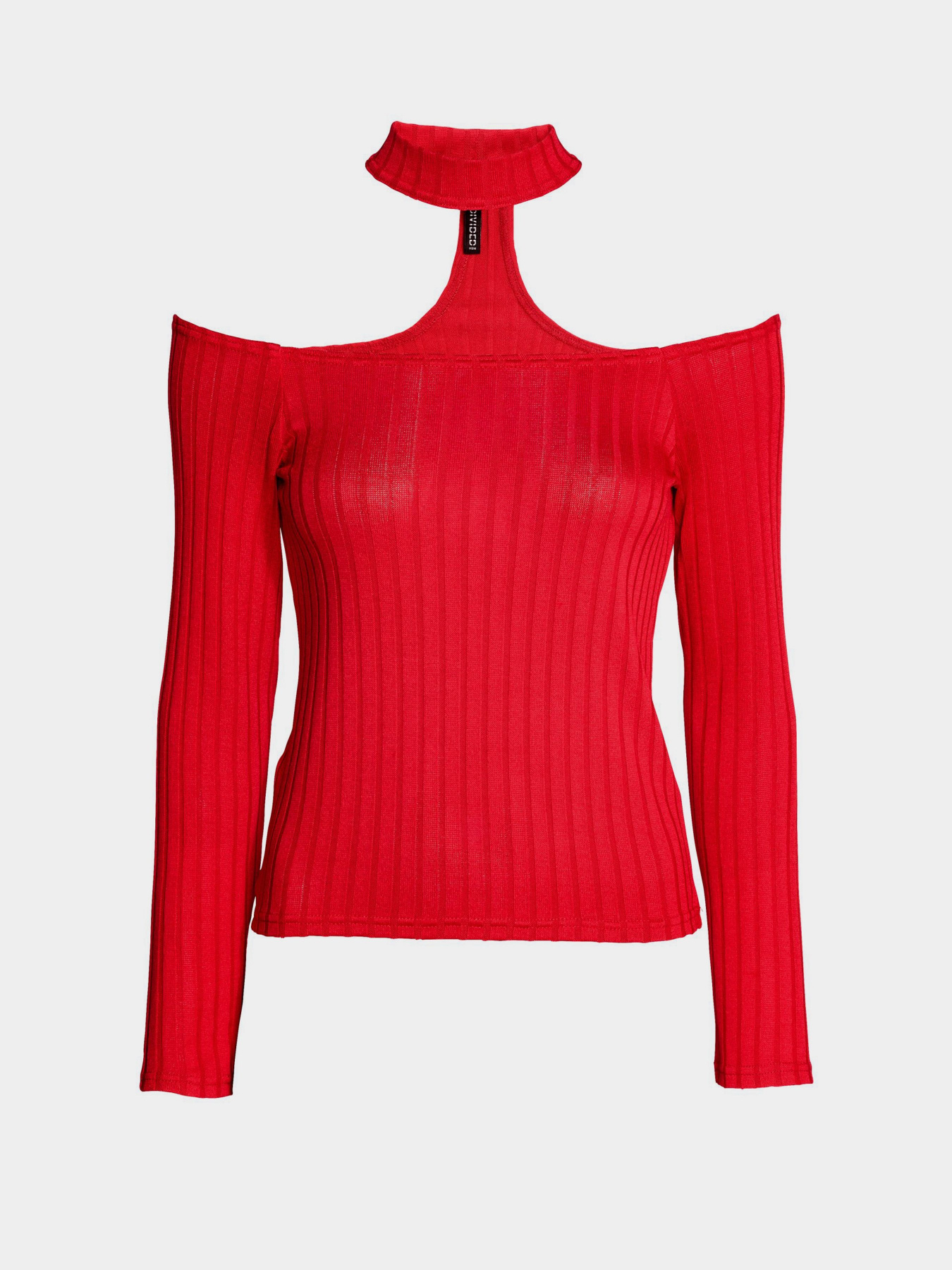 Лонгслив H&M модель 0423107_червоний Фото