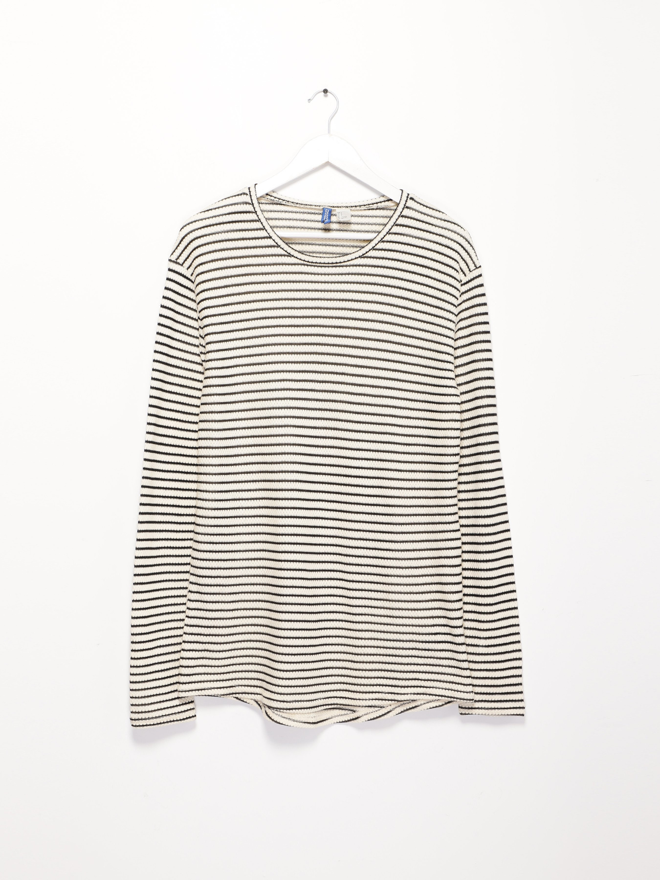 Джемпер H&M модель 0461886_кремовий з чорним Джемпер H&M модель 0461886_кремовий з чорним Фото