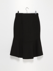 Юбка миди H&M модель 0483726_чорний Фото