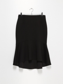 Спідниця міді H&M модель 0483726_чорний Фото