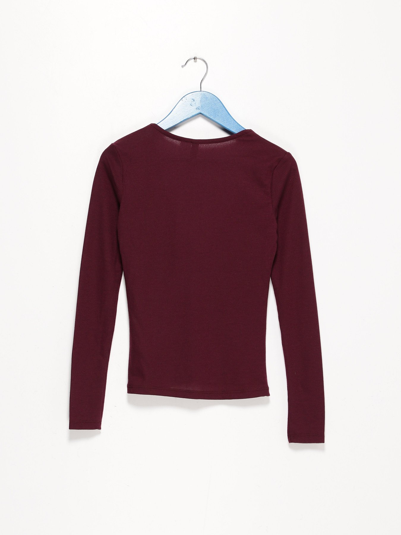 Лонгслив H&M модель 0425129_фіолетовий Фото