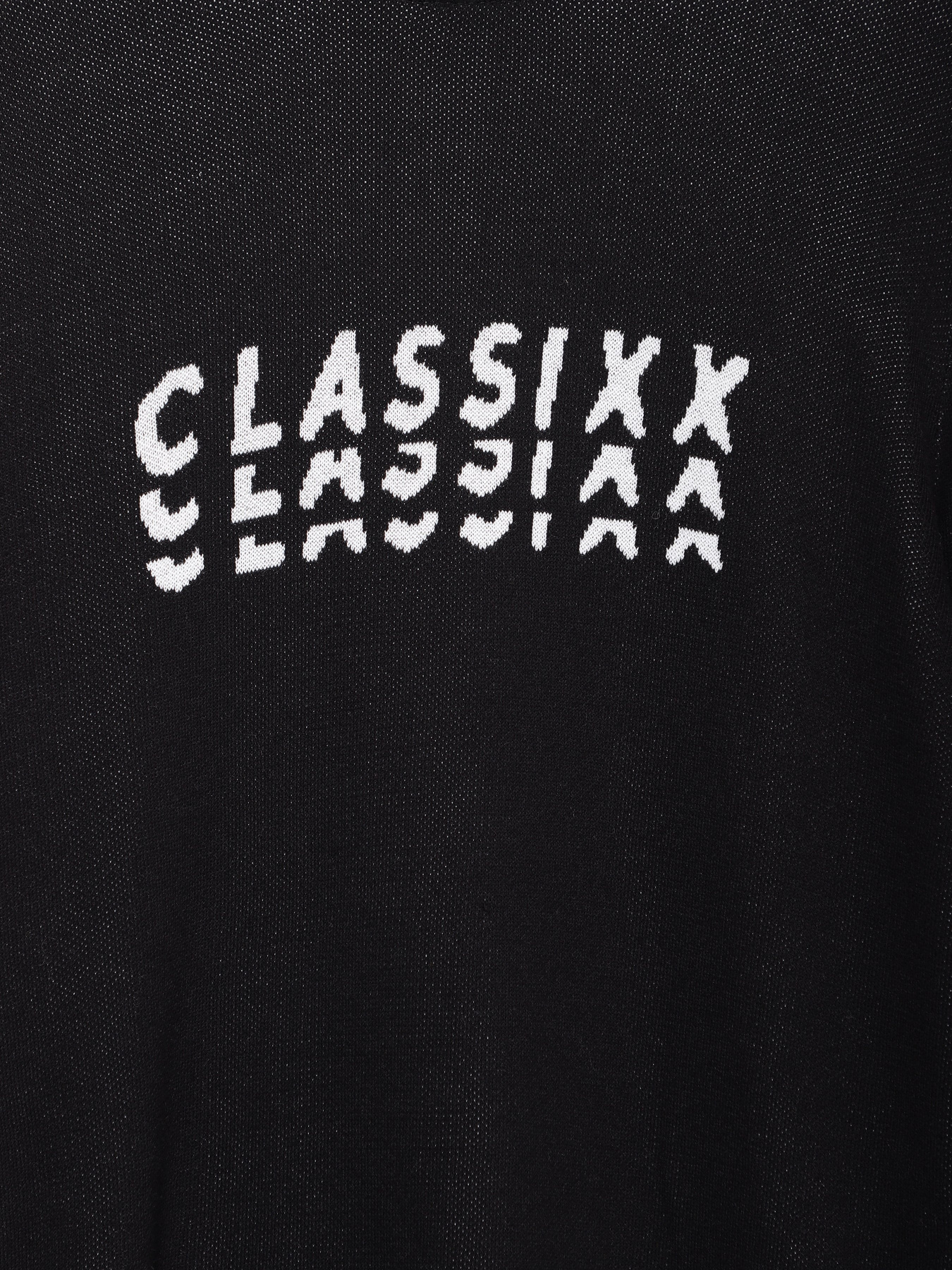 Джемпер H&M модель 0497926_чорний з білим Фото