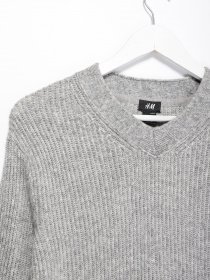 Джемпер H&M модель 0498029_сірий Фото