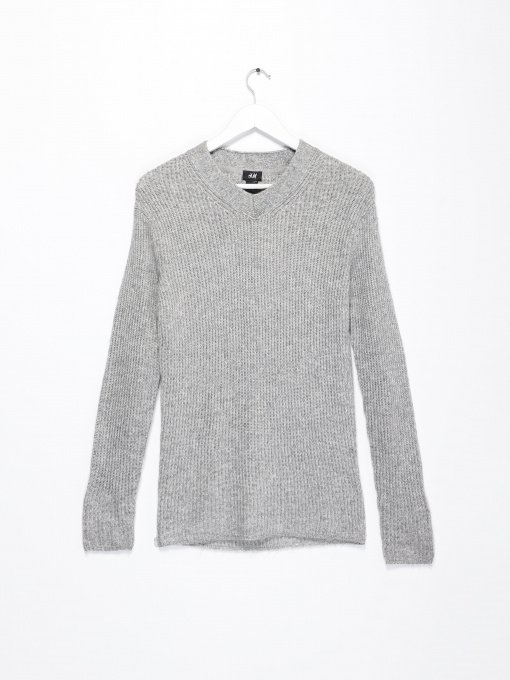 Джемпер H&M модель 0498029_сірий Фото