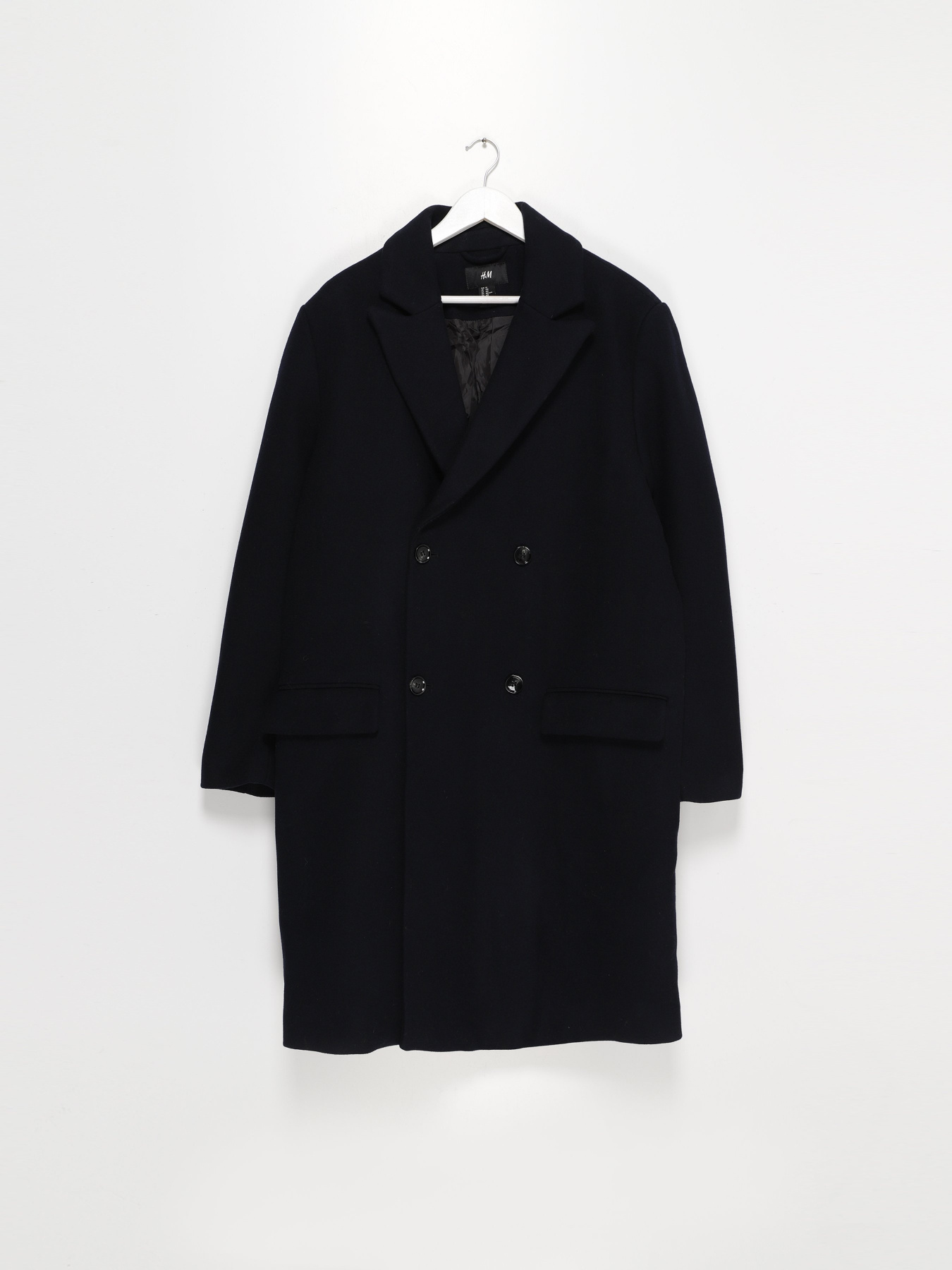 Пальто H&M модель 0501407_т.синій Фото