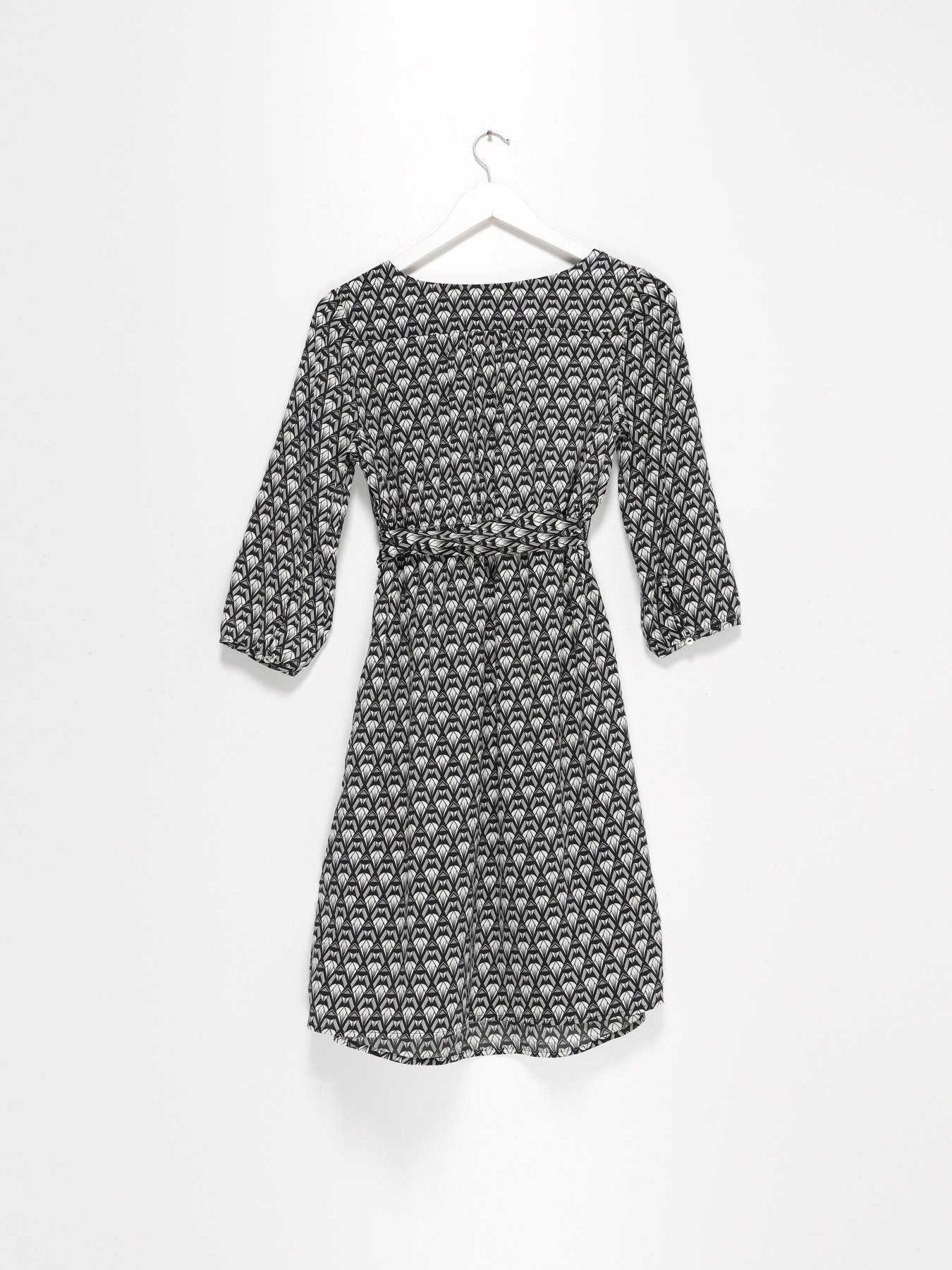 Платье миди H&M модель 0503642_комб. Фото