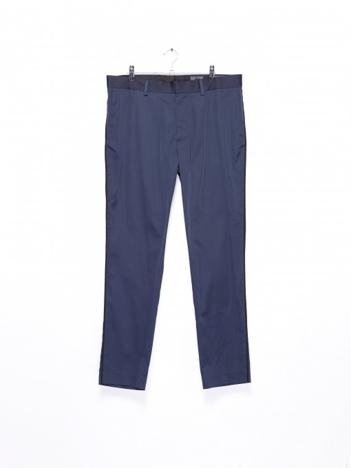 Брюки повседневные H&M модель 0517944_т.синій Фото