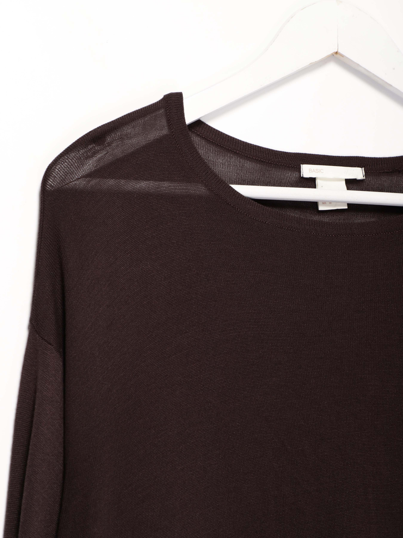 Джемпер H&M модель 0522374_чорний Фото