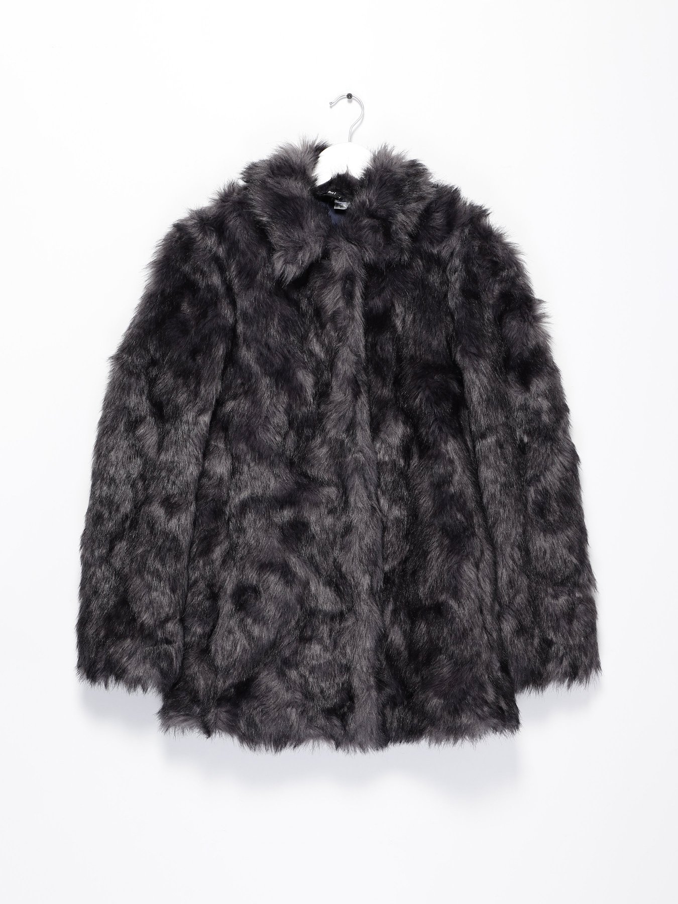 Шуба H&M модель 0526740_т.сірий Фото