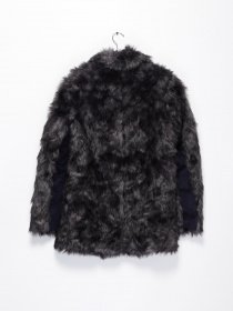 Шуба H&M модель 0526740_т.сірий Фото