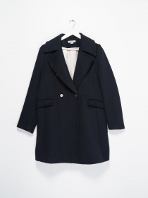 Пальто H&M модель 0534184_т.синій Фото