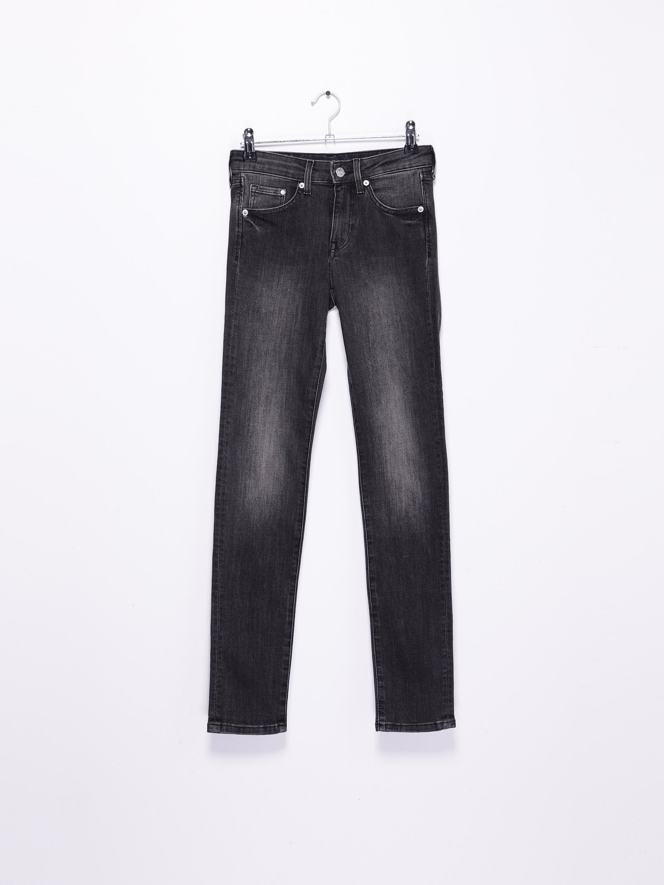 Джинсы H&M модель 0535878_т.сірий Фото