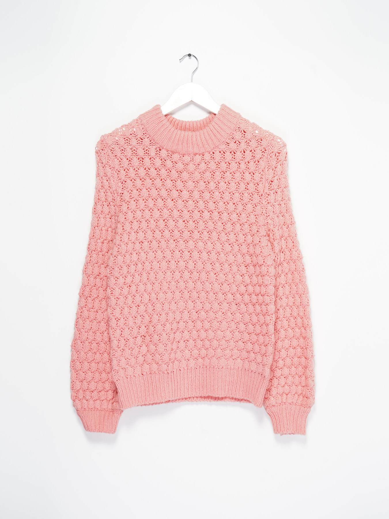 Свитер H&M модель 0536396_кораловий Фото