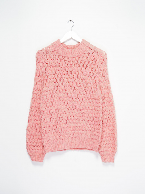 Светр H&M модель 0536396_кораловий Фото