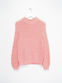 Свитер H&M модель 0536396_кораловий Фото