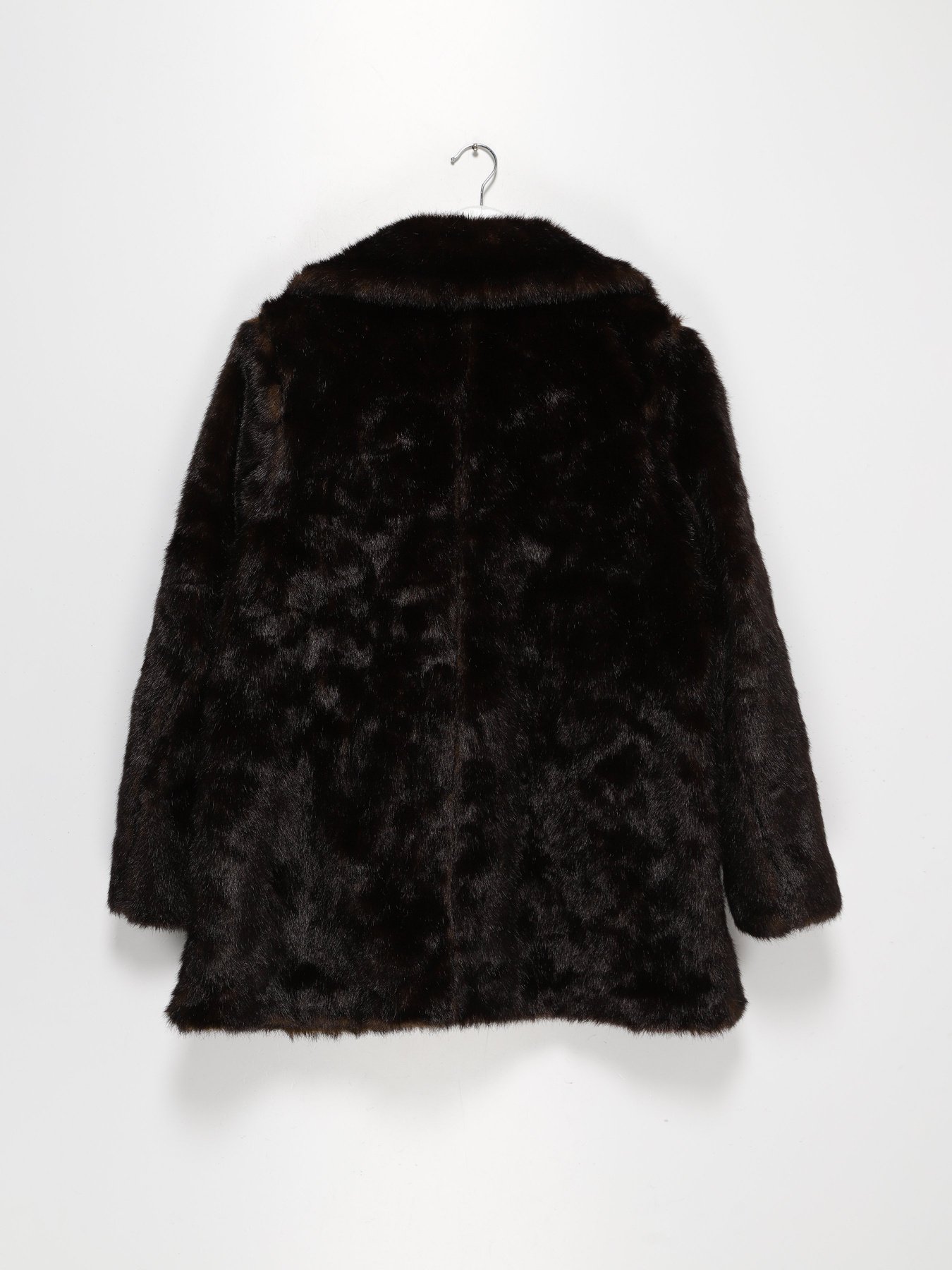 Шуба H&M модель 0537545_т.коричневий Фото