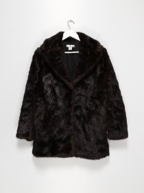 Искусственный мех H&M модель 0537545_т.коричневий Фото