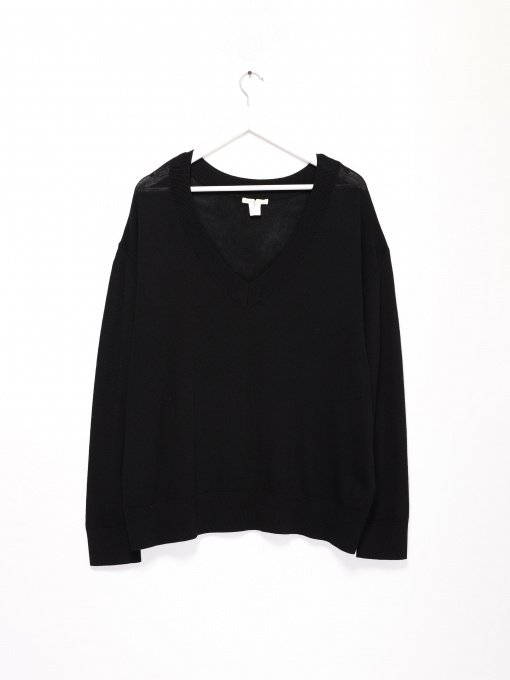 Джемпер H&M модель 0538458_чорний Фото