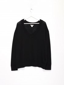 Джемпер H&M модель 0538458_чорний Джемпер H&M модель 0538458_чорний Фото