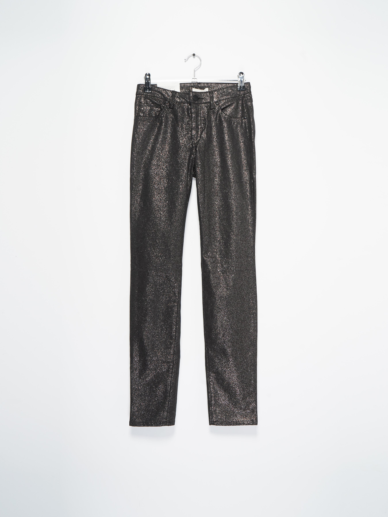 Повсякденні штани H&M модель 0541867_чорний комб. Фото