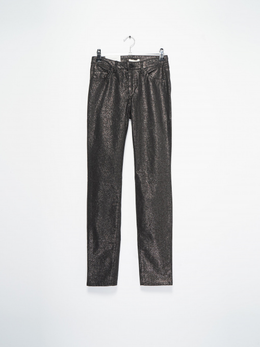 Повседневные штаны H&M модель 0541867_чорний комб. Фото