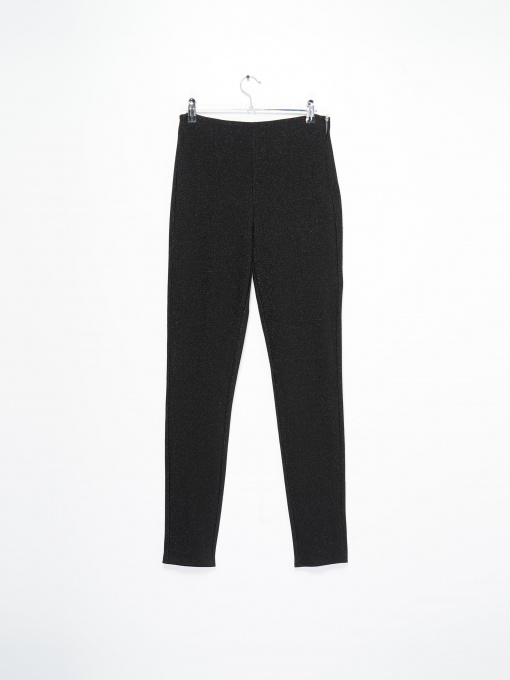 Брюки повседневные H&M модель 0543705_чорний комб. Фото