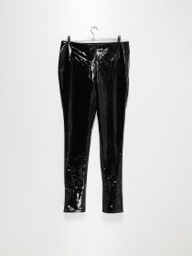 Повседневные штаны H&M модель 0544911_чорний Фото