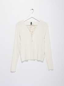 Джемпер H&M модель 0548237_білий Джемпер H&M модель 0548237_білий Фото