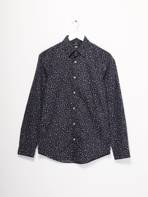 Рубашка H&M модель 0551989_комб. Фото